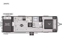 Raptor Carbon Series 29WFO Floorplan Image