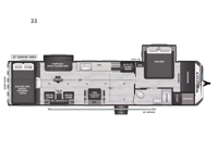 Raptor Carbon Series 33 Floorplan Image