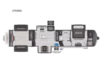 Montana 3793RD Floorplan Image