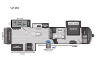 Montana 3623EB Floorplan