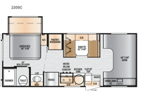 Entrada 220SC Floorplan Image