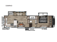 Durango D280RKD Floorplan Image