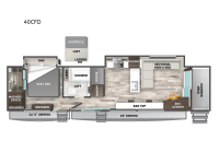 Cedar Creek Cottage 40CFD Floorplan