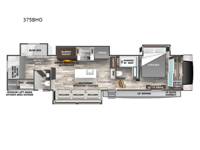 Cedar Creek 375BHO Floorplan Image