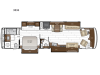 Dutch Star 3836 Floorplan Image