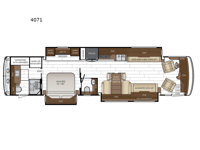 Dutch Star 4071 Floorplan Image