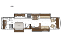 Dutch Star 4081 Floorplan Image