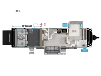 Momentum G-Class 31G Floorplan Image