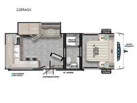 Salem 22ERASX Floorplan Image