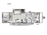 Salem T26DB Floorplan Image