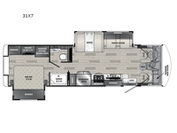 Georgetown 7 Series 31X7 Floorplan Image