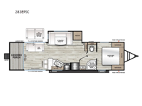 Catalina Legacy Edition 283EPIC Floorplan Image