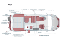 Remote Vans Aegis Floorplan Image