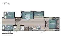 Kingsport Supreme Series 323TBR Floorplan Image