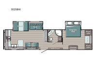 Kingsport Supreme Series 302SBW Floorplan Image