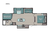 Kingsport Supreme Series 288ISL Floorplan Image