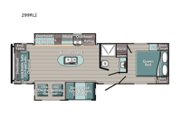 Kingsport Supreme Series 299RLI Floorplan Image