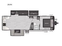 Springdale 281RK Floorplan