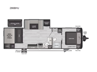 Springdale 286BHU Floorplan Image