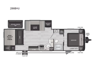 Springdale 286BHU Floorplan Image