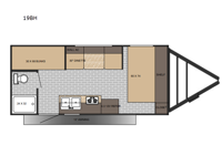 Sun Lite LTD 19BH Floorplan Image