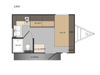 Sun Lite LTD 13MJ Floorplan Image