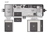 Hideout 24LOF Floorplan