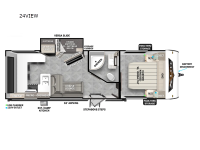 Wildwood X-Lite 24VIEWX Floorplan