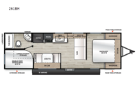 Catalina Summit Series 8 261BH Floorplan Image