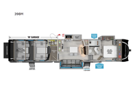 Momentum M-Class 398M Floorplan Image
