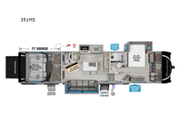 Momentum M-Class 351MS Floorplan Image