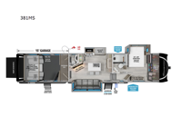 Momentum M-Class 381MS Floorplan Image