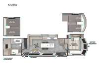 Wildwood Grand Lodge 42VIEW Floorplan Image