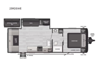 Hideout 25RDSWE Floorplan Image