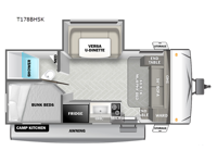 New 2025 Forest River RV Wildwood Select T178BHSK image