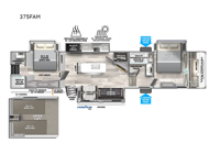 Wildwood Heritage Glen 375FAM Floorplan Image