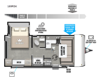 Wildwood FSX 169RSK Floorplan Image