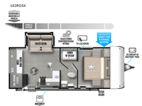 Wildwood FSX 163RDSK Floorplan Image