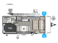 Wildwood FSX 179DBKX Floorplan