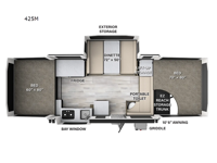 Flagstaff MAC Series 425M Floorplan Image