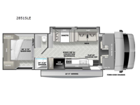 Forester LE 2851SLE Ford Floorplan Image
