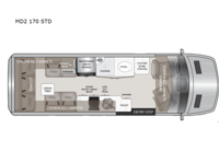 Patriot MD2 170 STD Floorplan Image