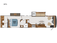 Frontier GTX 39TA Floorplan Image