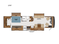 Frontier GTX 37RT Floorplan Image