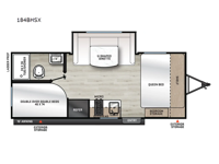 Catalina Summit Series 7 184BHSX Floorplan Image