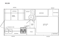 Adventurer 901SB Floorplan Image