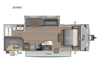 Jay Flight 267BHS Floorplan Image