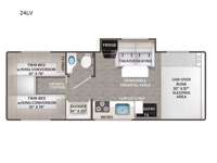 Chateau Sprinter 24LV Floorplan Image