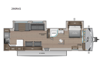 Jay Flight 290RKS Floorplan Image