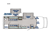 BT Cruiser 5255 Floorplan Image